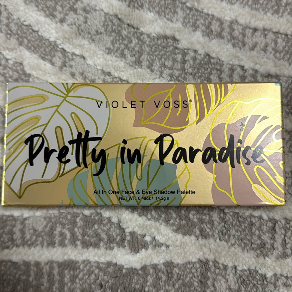 Violet Voss Pretty in Paradise face & eye shadow palette